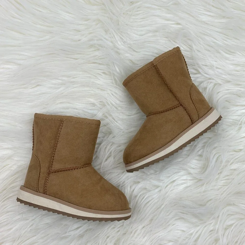 Cozy Faux Shearling Winter Boot Unisex Baby Size 7 New With Tags